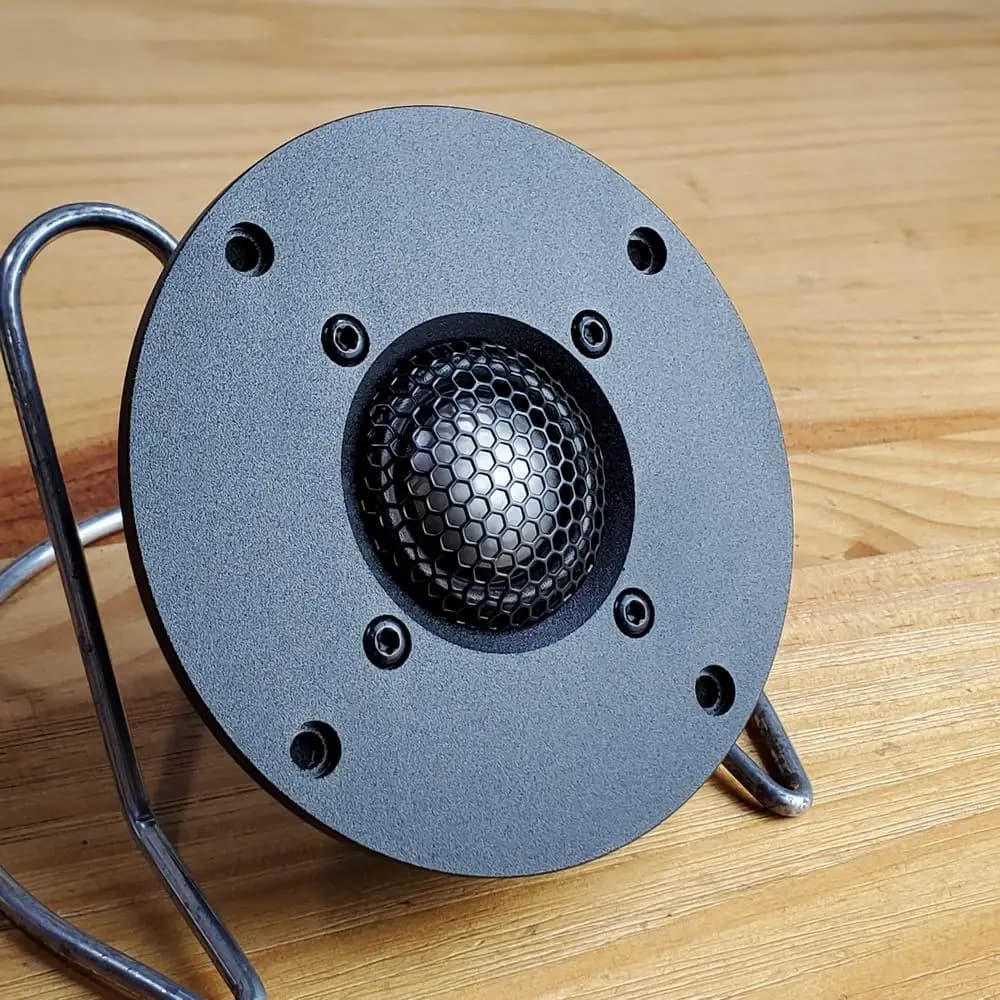 Pair= 2 Pcs of  Melodavid Ti25Nd Titanium dome tweeter  Neodymium PK scanspeak eton seas image