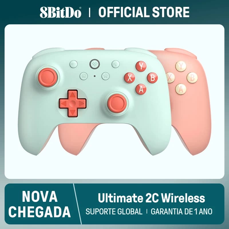 8BitDo - New Ultimate 2C Wireless Gaming Controller for PC, Windows 10, 11, Steam Deck, Raspberry Pi, Android image