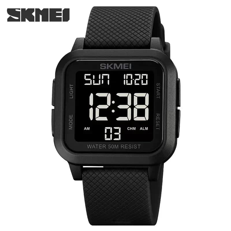 SKMEI1894 Men Alarm Chrono Clock 5Bar Waterproof Military Watches LED Display Shock Digital Watch reloj hombre Outdoor Sport Wat image
