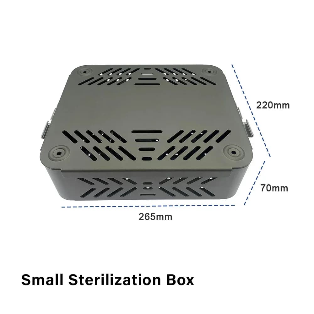 Sterilization Box Case Used For Small Electric Drill Saw  Aluminium Alloy  Surgical Instruments Sterilizing Tray image