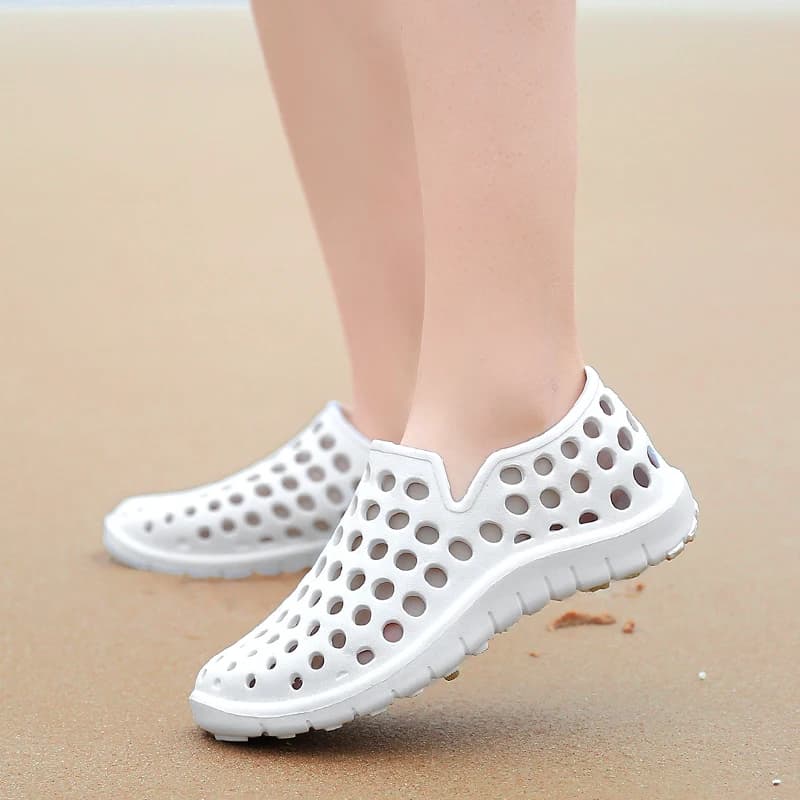 Large Size Unisex Summer Outdoor Sandals Beach  Aqua Shoes Couple Casual Slippers Weman Garden Shoes Men Wading Shoes 36-45# image