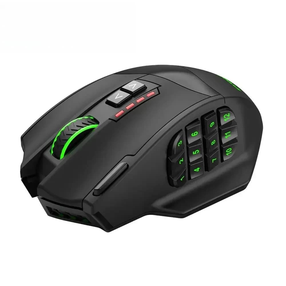 X-33 RGB USB 2.4G Wireless Gaming Mouse 16000 DPI 16 Buttons Programmable Game Optical Mice for Computer PC Laptop image