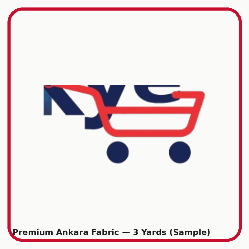 Premium Ankara Fabric — 3 Yards (Sample) image
