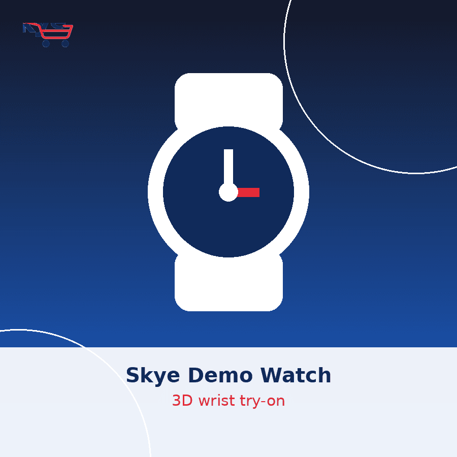 Skye Demo Pendant — 3D Neck Try-On image