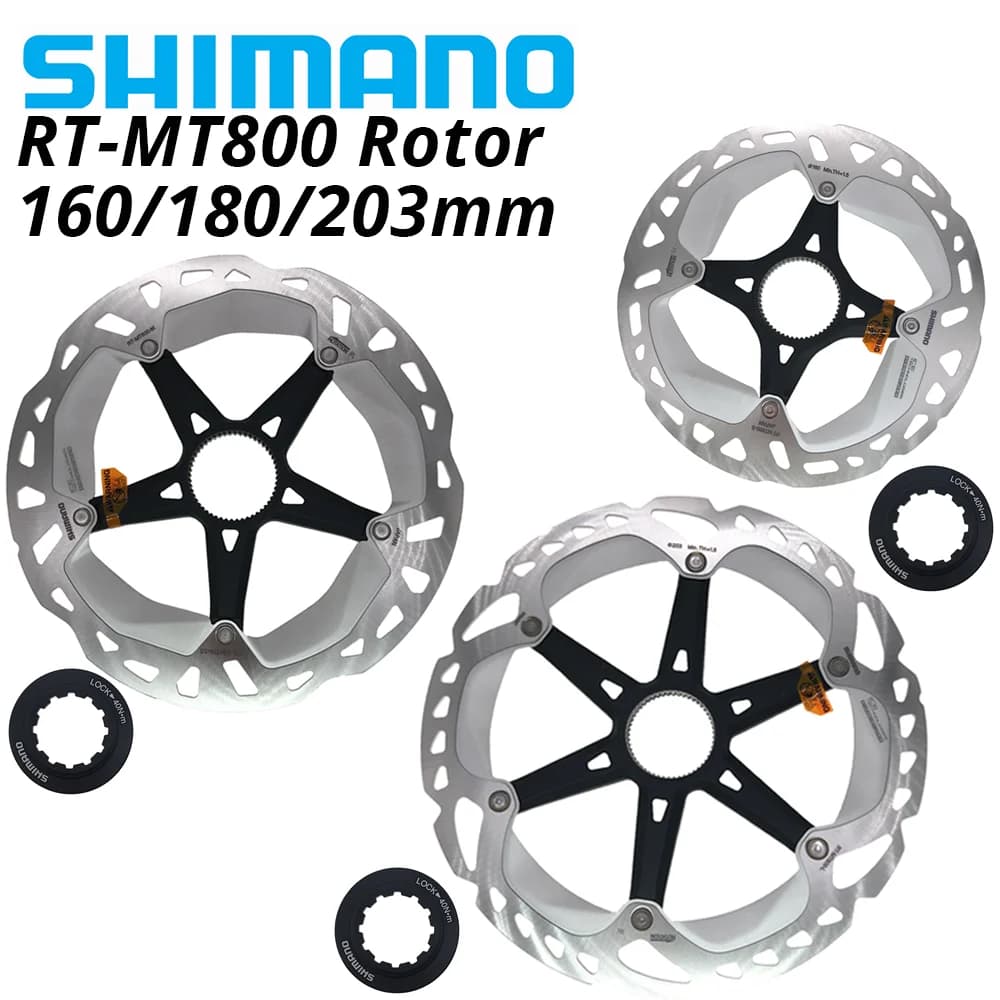 SHIMANO DEORE XT MT800 CL800 XTR MT900 CENTER LOCK Disc Brake Rotor RT-MT800 Technology MTB Mountain Bicycle 160MM 180MM203MM image