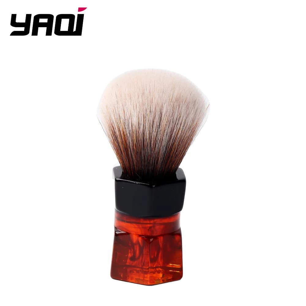 YAQI 24mm Moka Express Synthetic Hair Barbe Mens Shaving Brush image